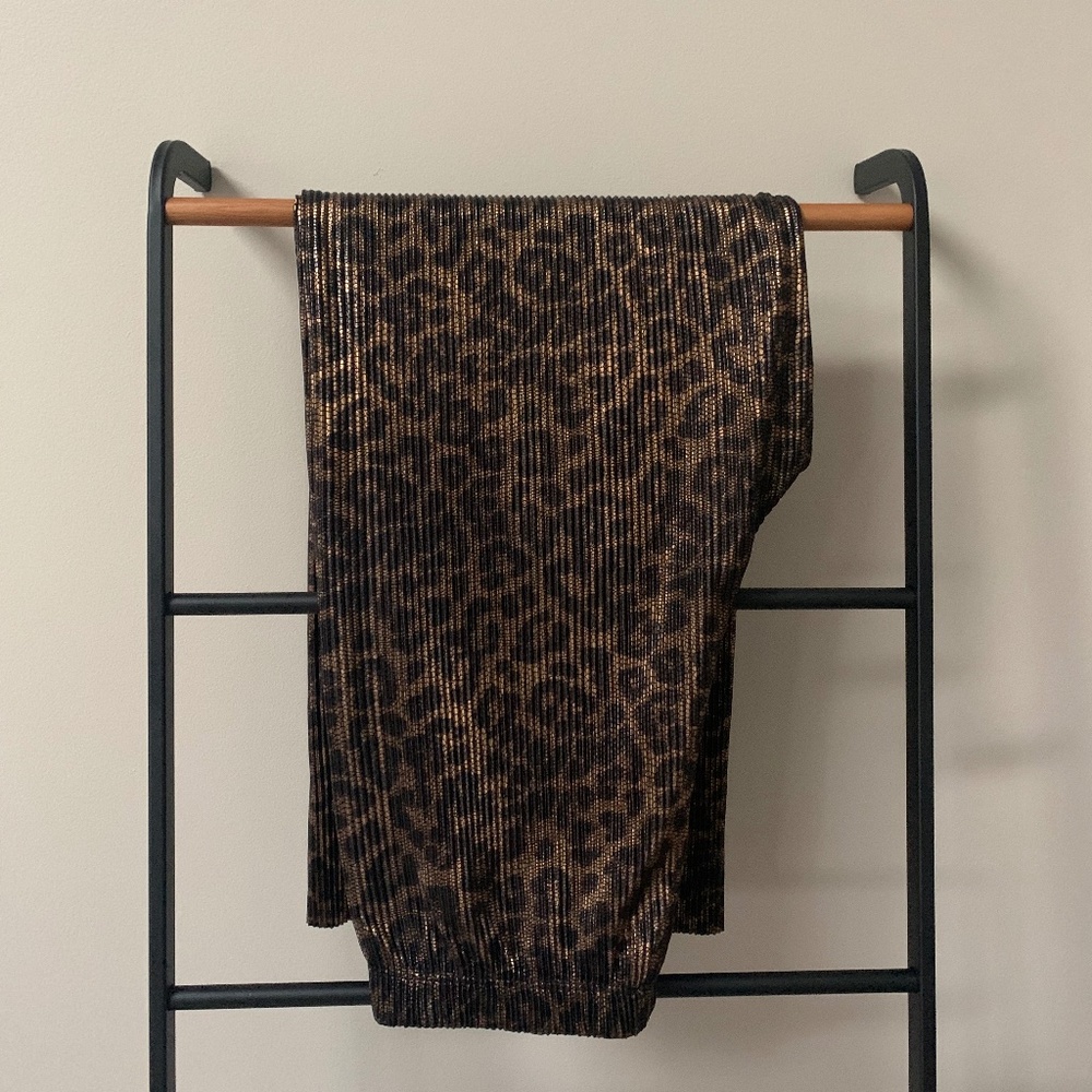 Sans Souci Wide Leg Leopard Pants